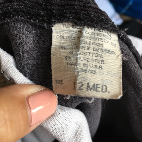 ⚡️LEE Vintage black corduroy high-waist shorts - Picture 4 of 4